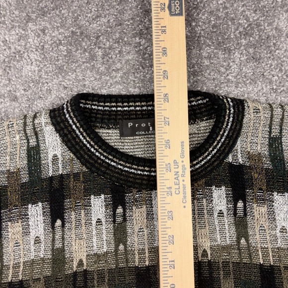 VTG Protege Sweater Men's XL Coogi Style 3D Knit Biggie Cosby Made in USA - Picture 7 of 9